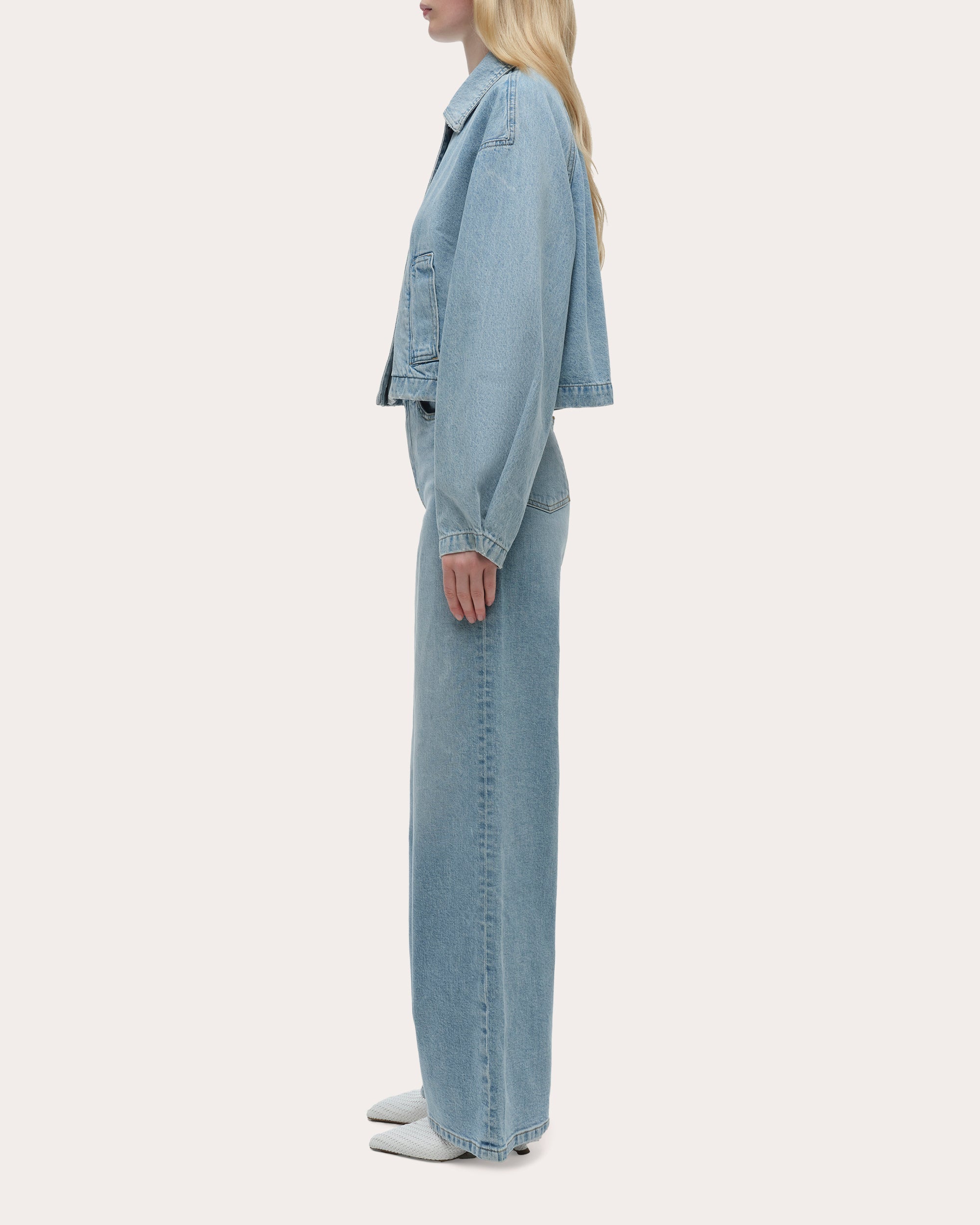 Everli Cropped Denim Jacket