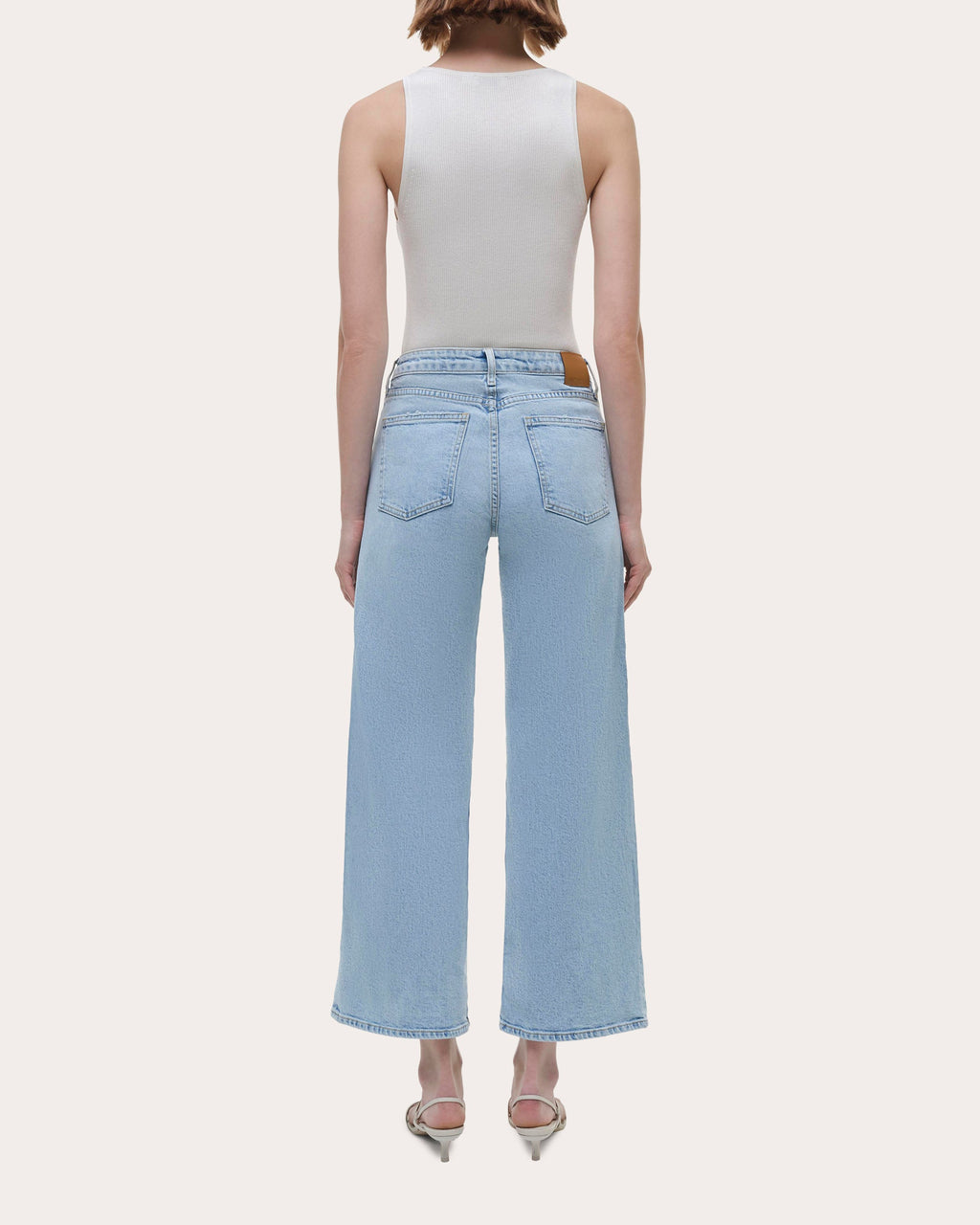 Jude Cropped Wide-Leg Jeans