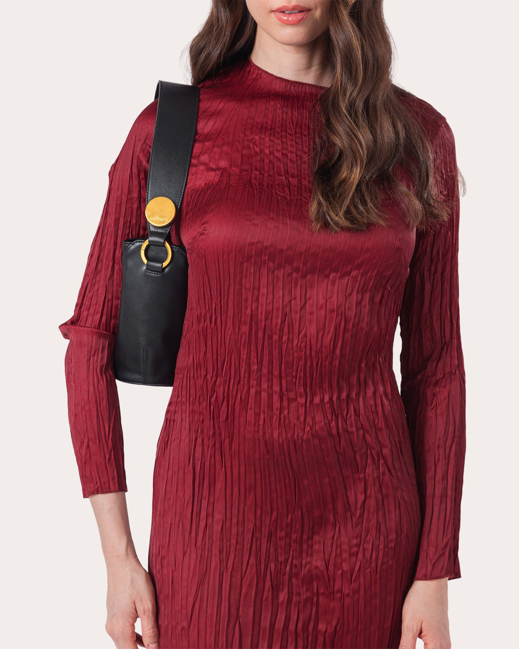 9PM Leather Shoulder Bag