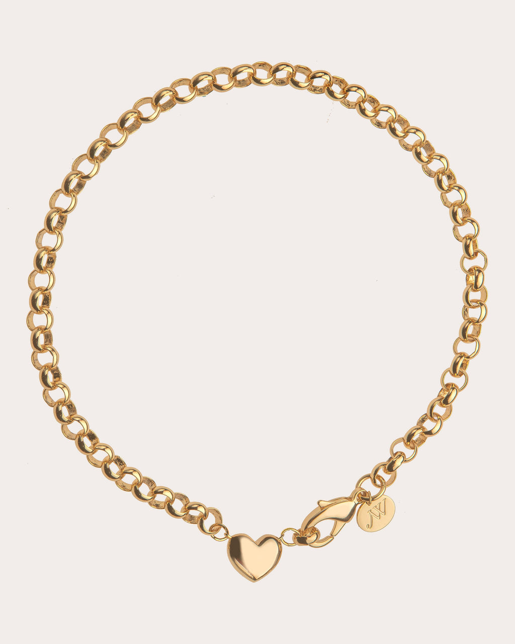 A Little Bit of LOVE Rolo Chain Necklace