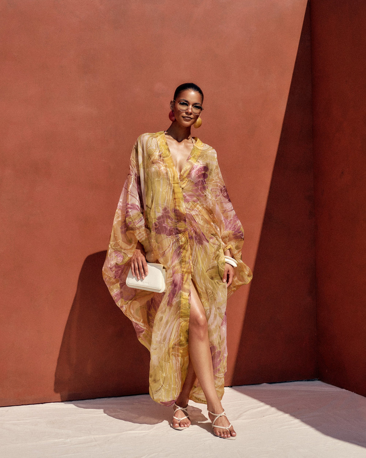 Labu Vibra Sheer Organza Bubble Robe