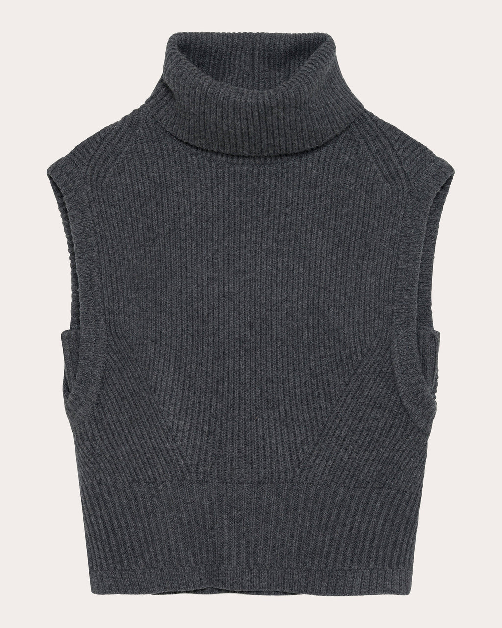 Maple Wool Knit Turtleneck Top