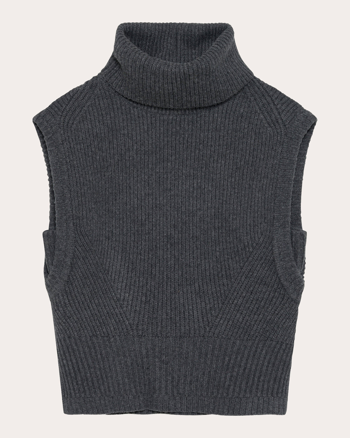 Maple Wool Knit Turtleneck Top