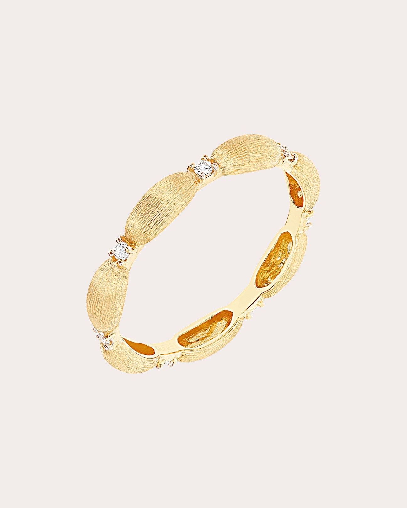 Diamond & 18k Gold Élite Boules Ring