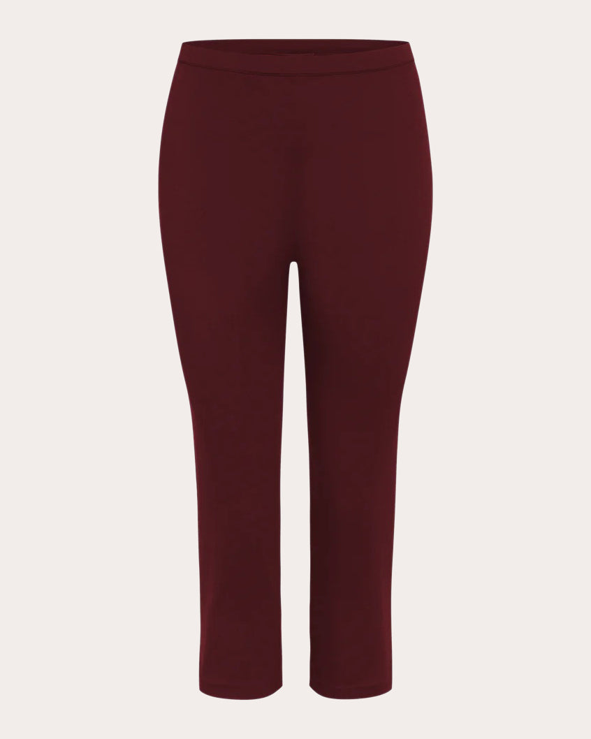 Shreya Crepe de Chine Capri Pants