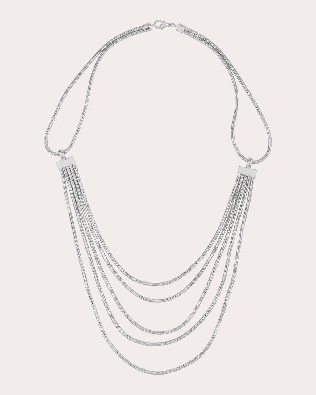 Ameena Cascading Chain Necklace
