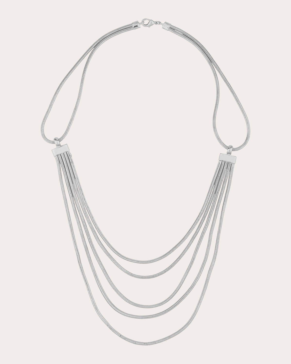 Ameena Cascading Chain Necklace