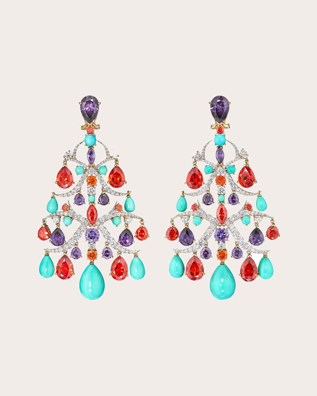 Imperial Ivy Chandelier Earrings