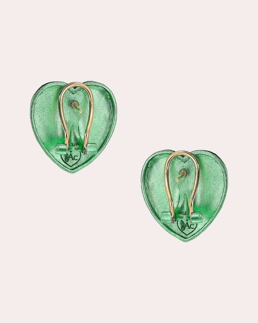 Fruit Gem™ Apple Heart Stud Earrings