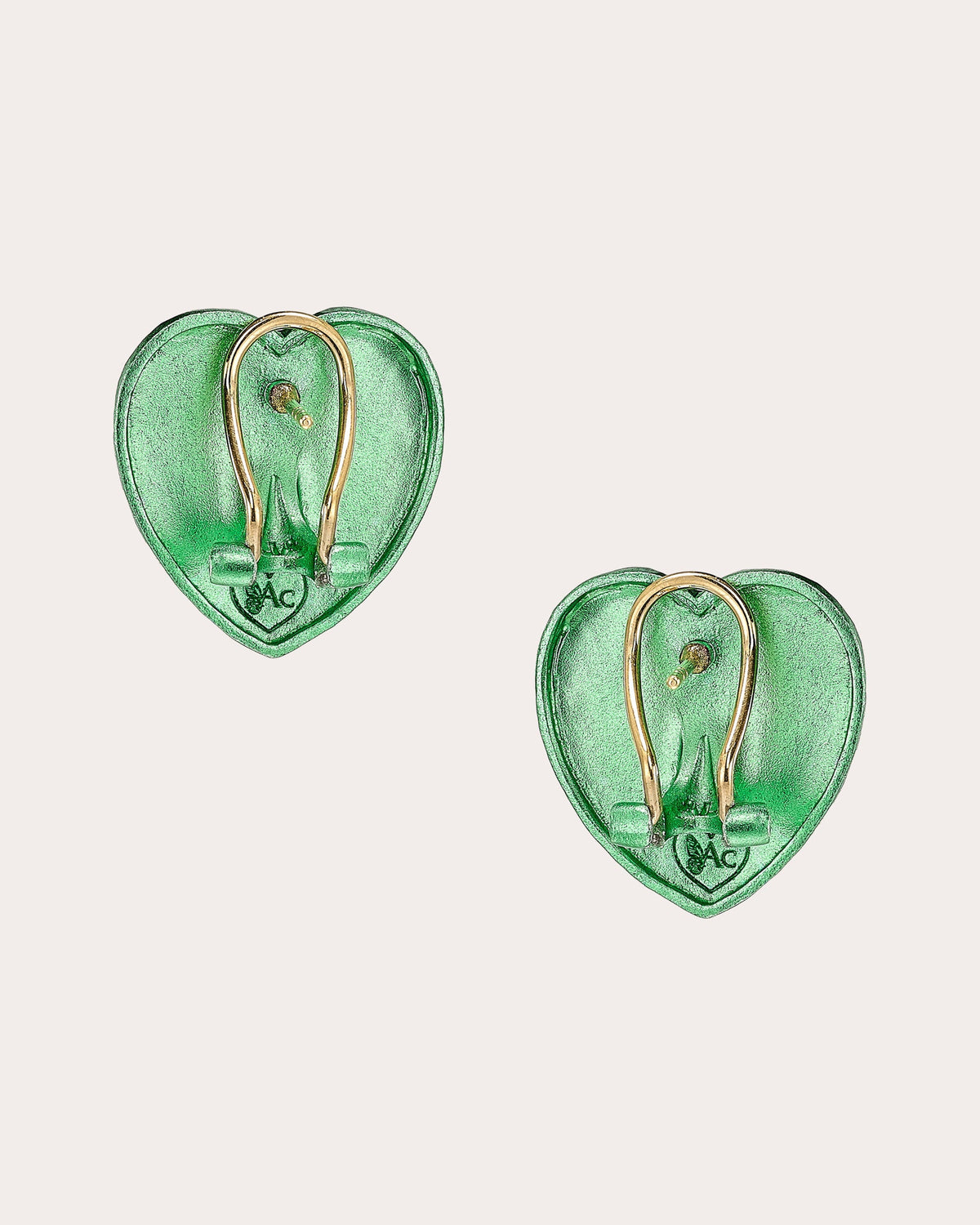 Fruit Gem™ Apple Heart Stud Earrings