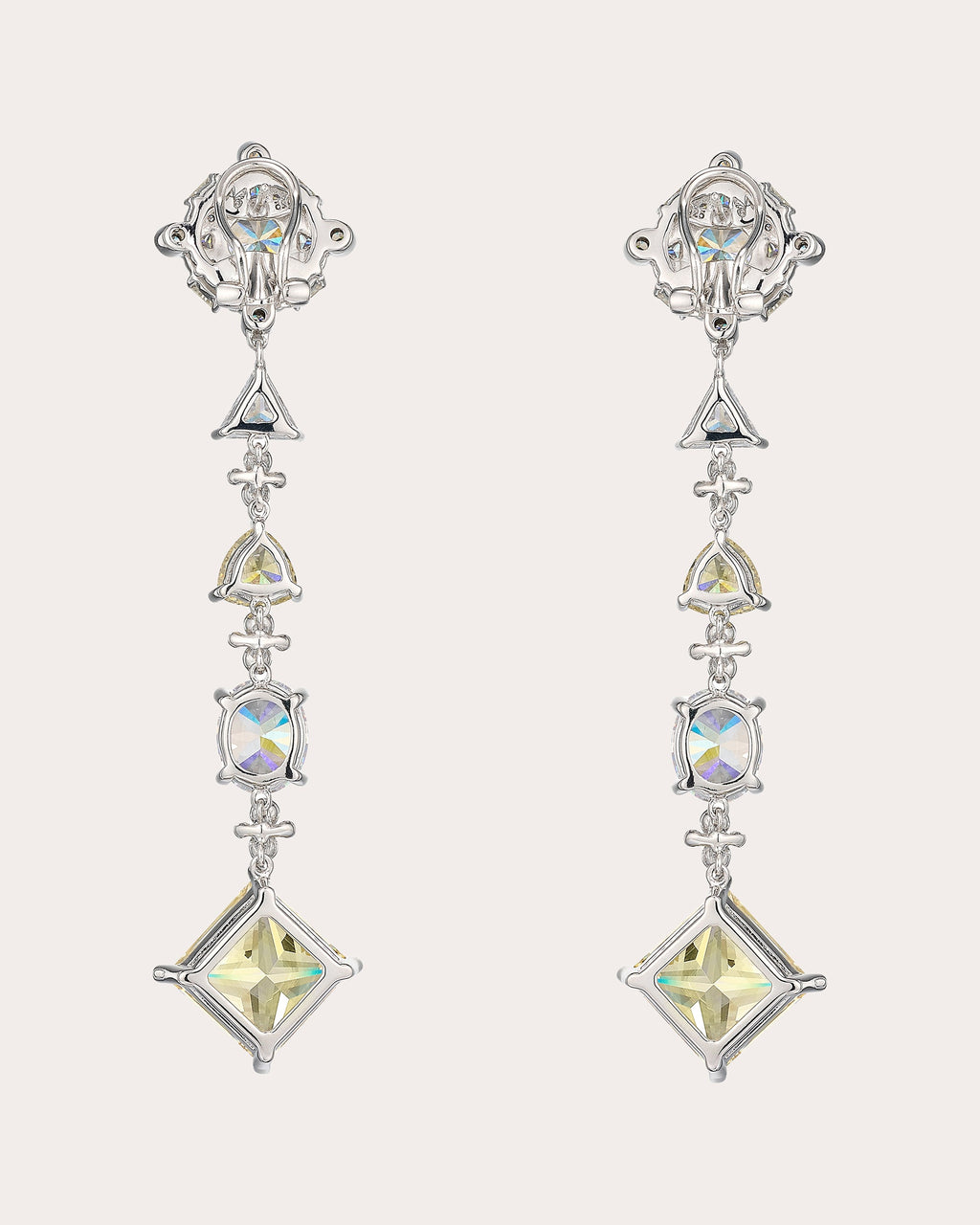 Canary Diamond Tropical Drop Earrings