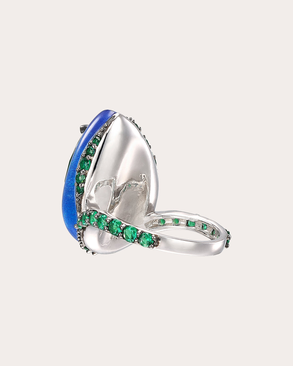 Emerald & Spirulina Fruit Gem™ Elixir Ring