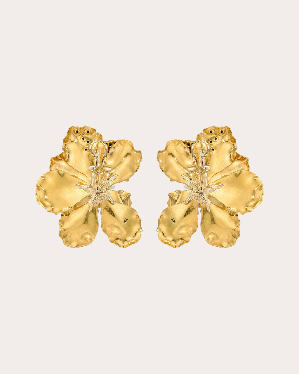 Synthetic Yellow Sapphire Rio de Soleil Stud Earrings
