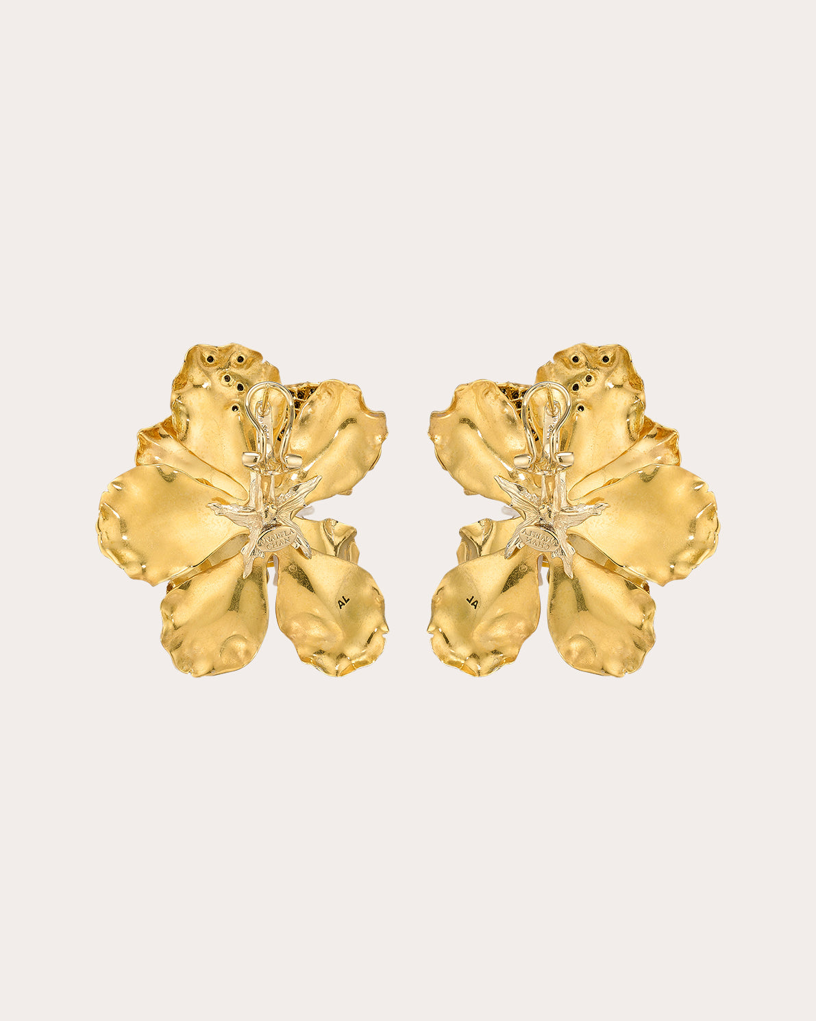 Synthetic Yellow Sapphire Rio de Soleil Stud Earrings