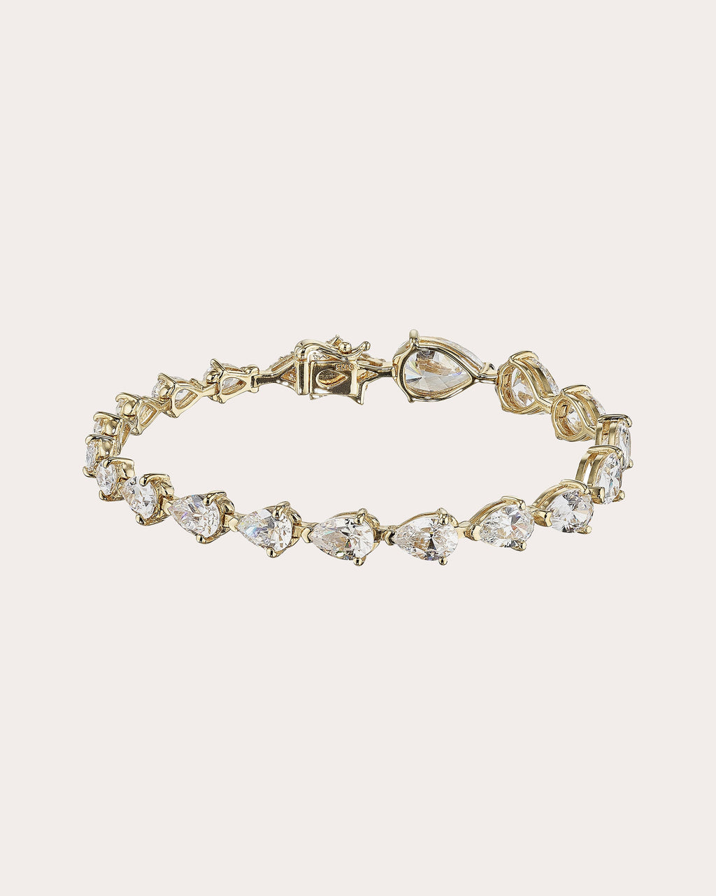 Diamond Nova Pear-Cut Bracelet