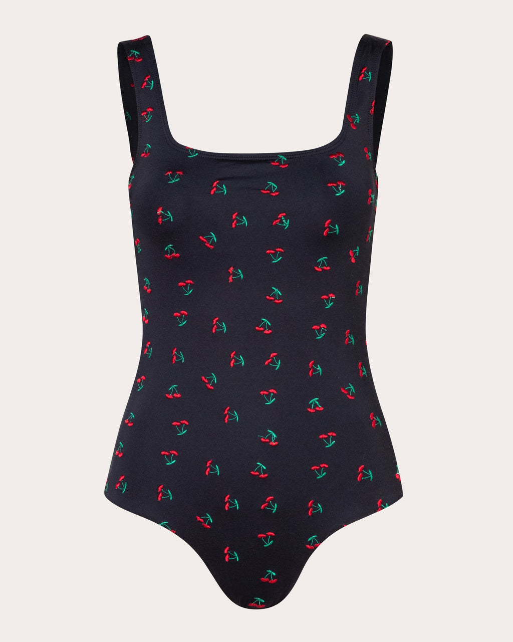 Antoinette Embroidered Cherry One-Piece