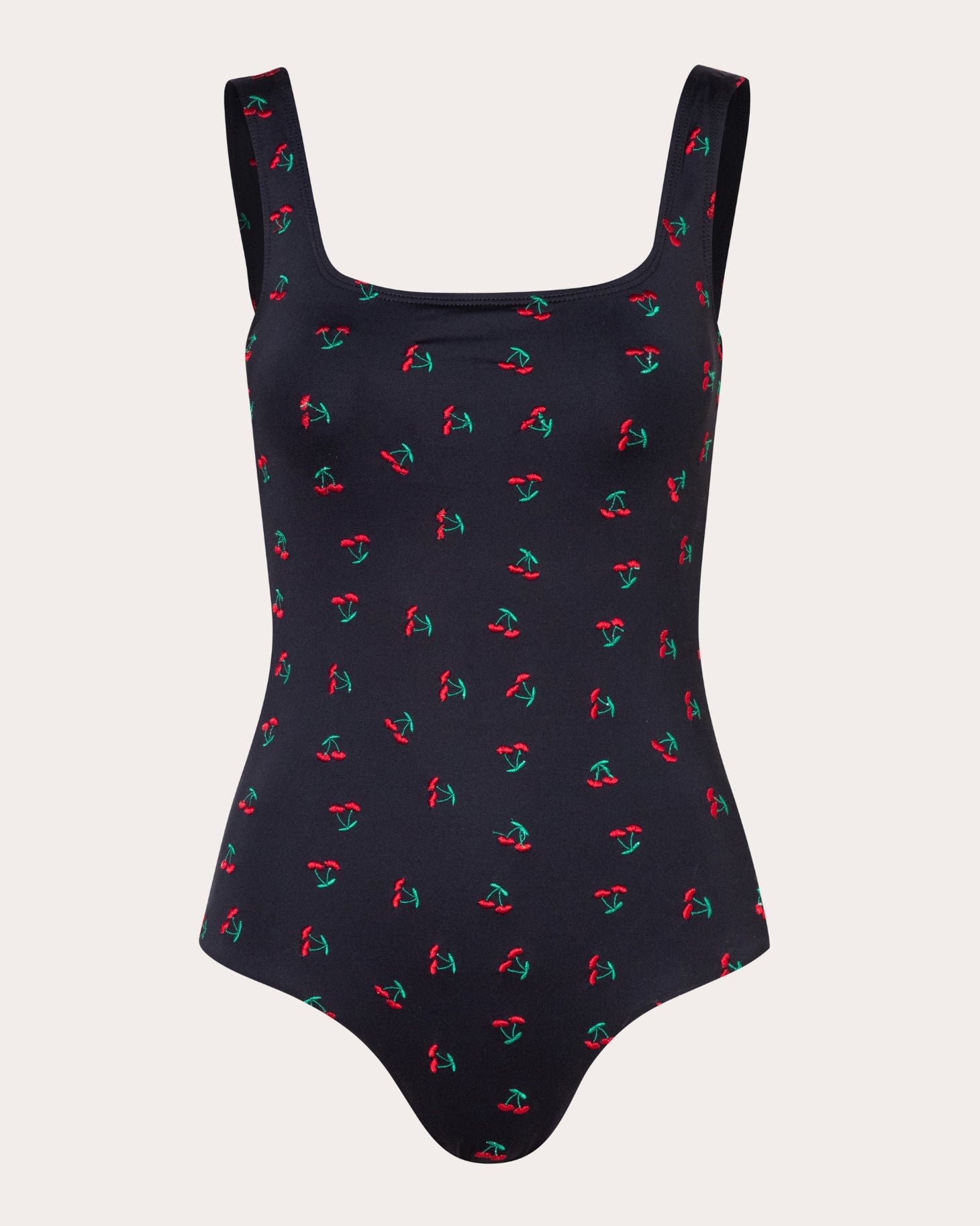Antoinette Embroidered Cherry One-Piece