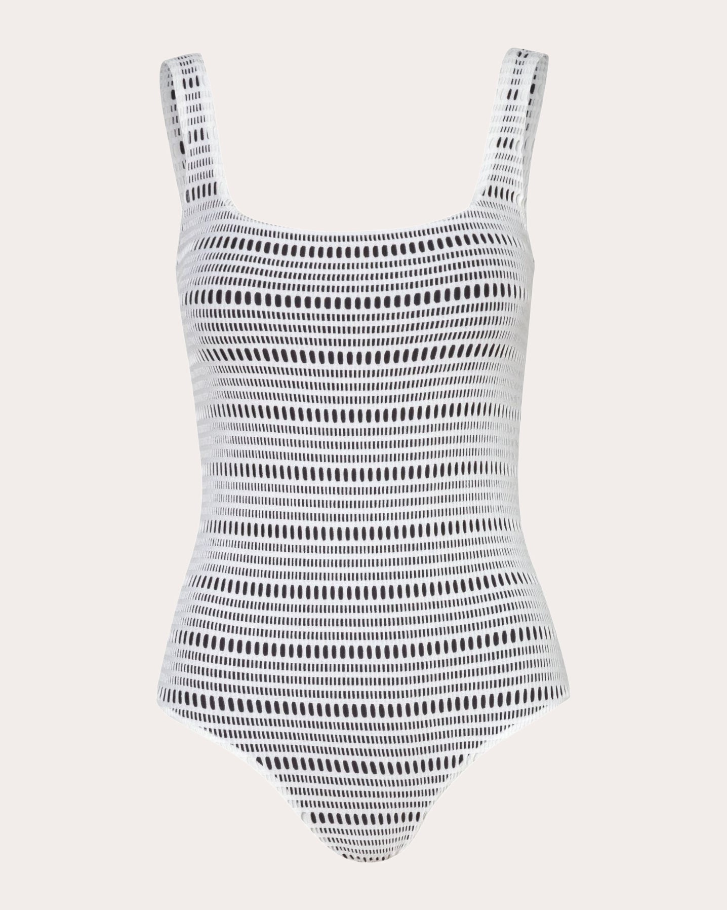 Antoinette Geometric Mesh One-Piece