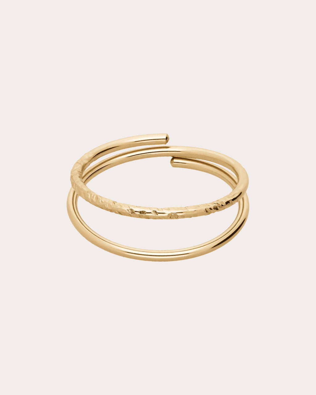 Aphrodite Hammered 14K Gold-Filled Ring
