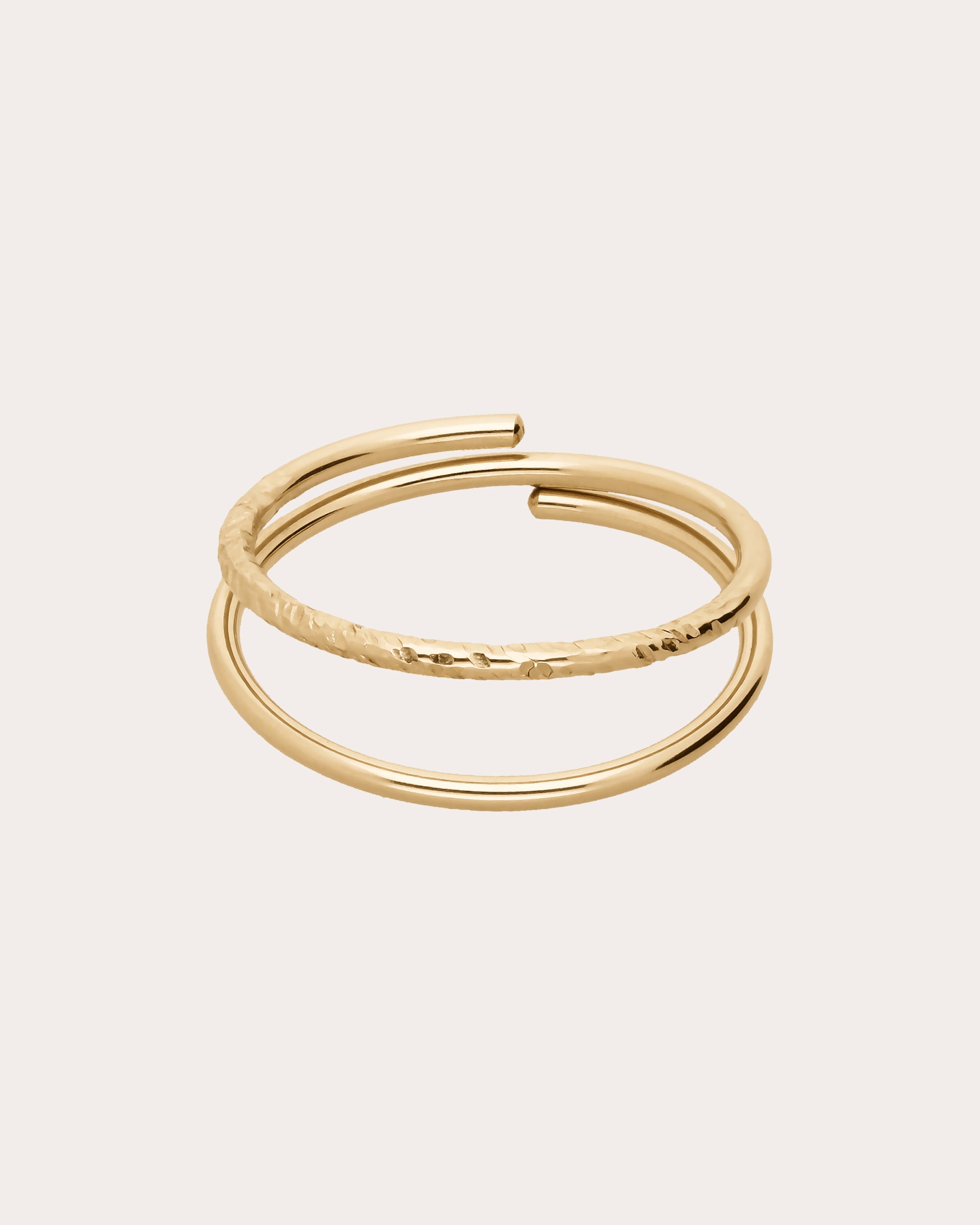 Aphrodite Hammered 14K Gold-Filled Ring