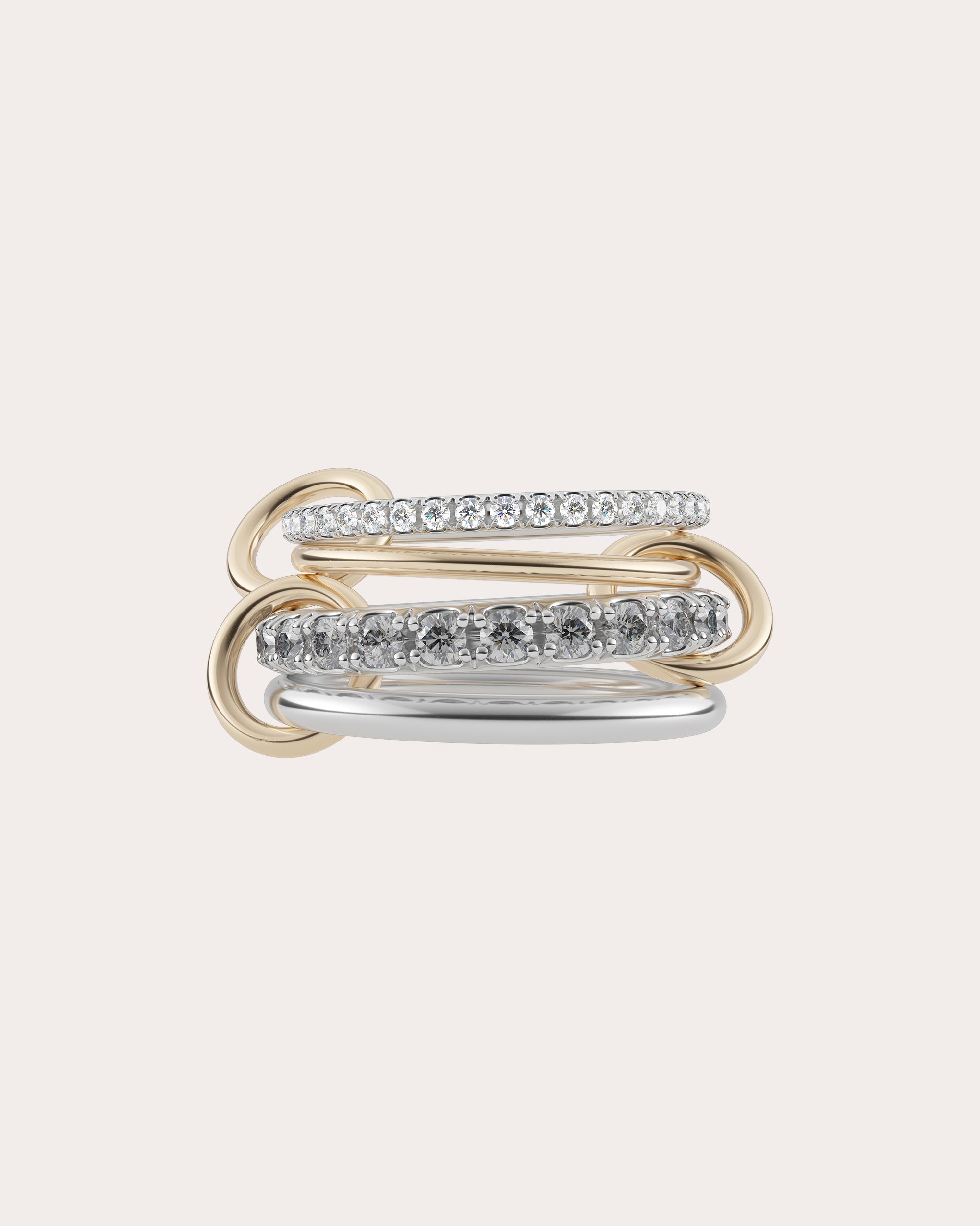 Diamond & 18k Gold Two-Tone Arla Ring