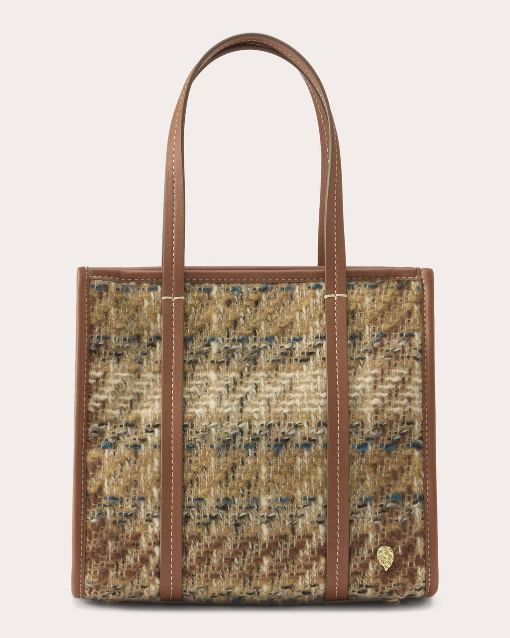 Mini Arleth Wool Tweed Tote Bag