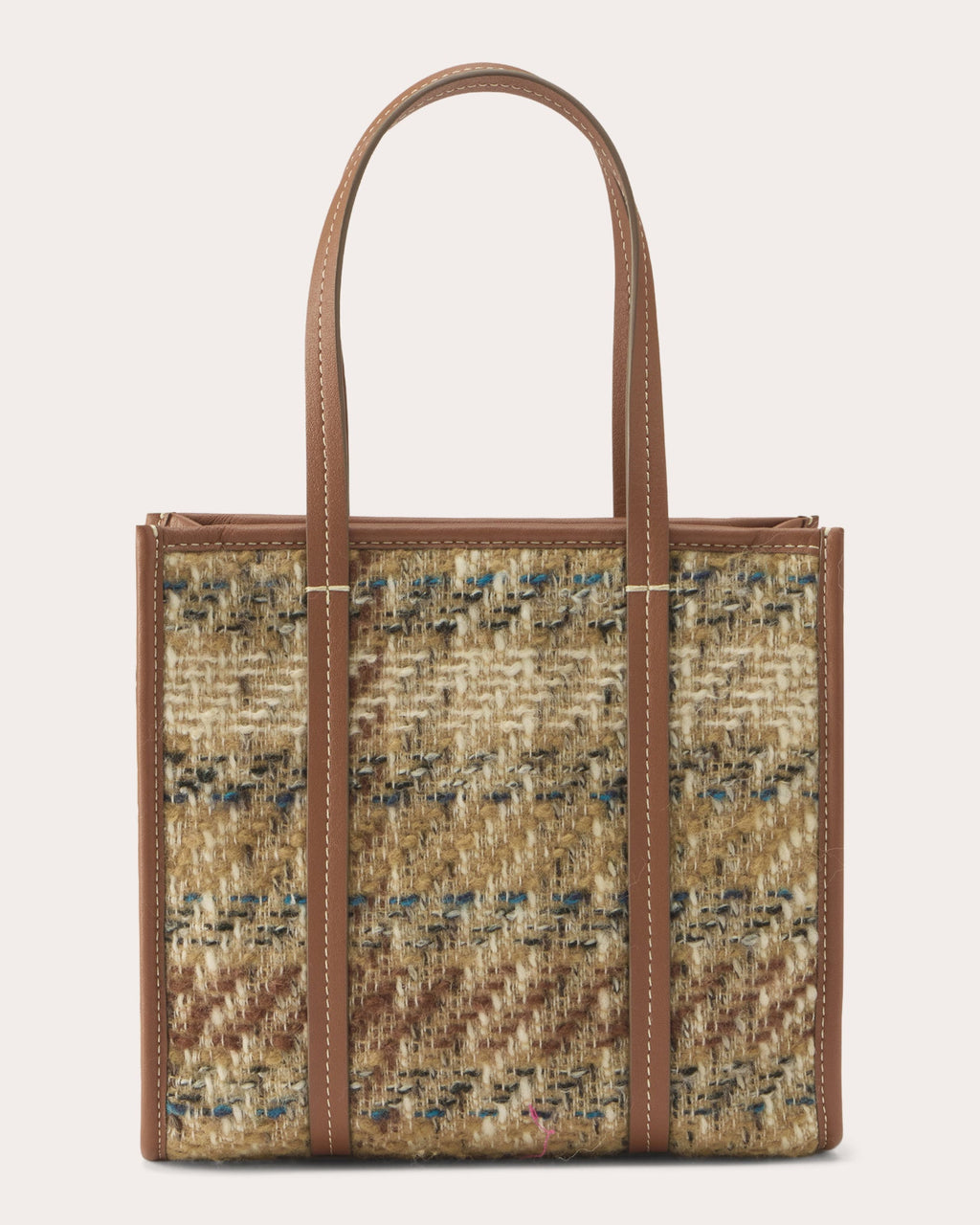 Mini Arleth Wool Tweed Tote Bag