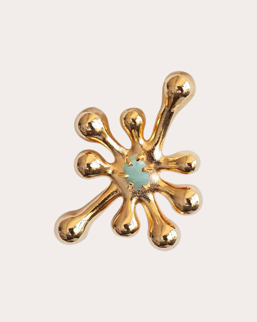 Emerald Aureliana Stud Earrings