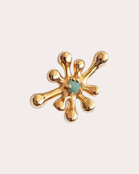 Emerald Aureliana Mini Stud Earrings