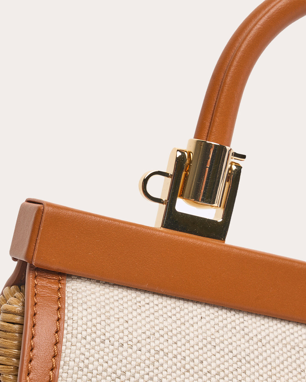 Mini Paris Wicker Handbag