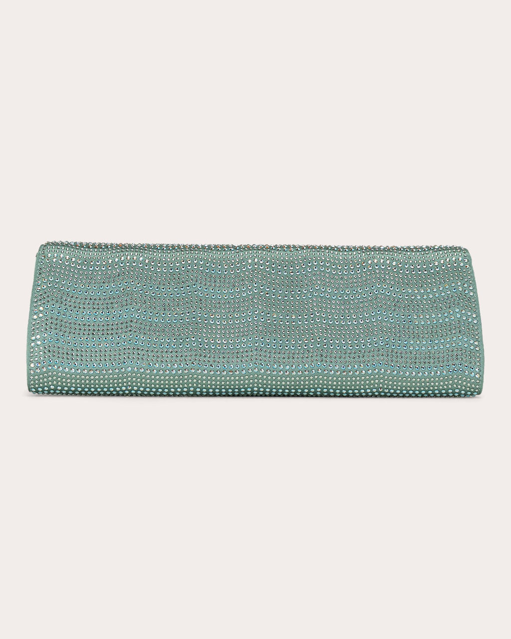 Nora Embellished Satin Folded Clutch