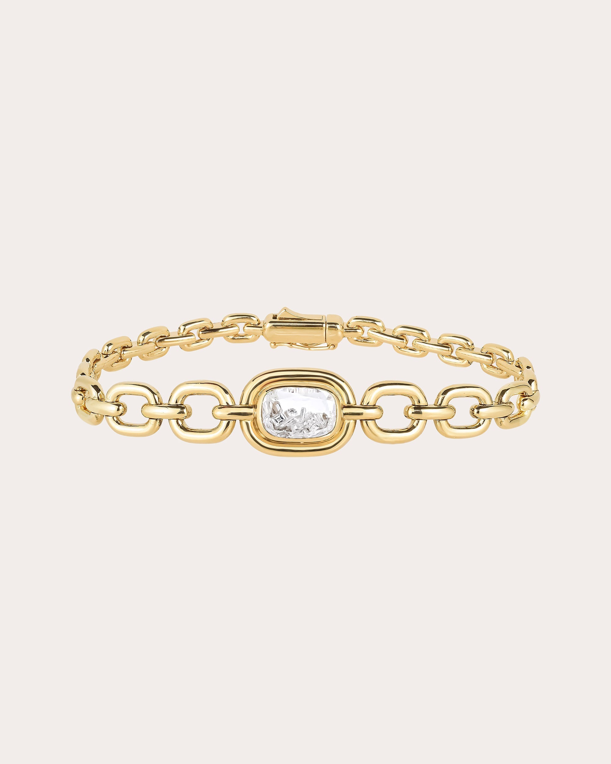 Diamond & 18k Gold Elo Shaker Bracelet