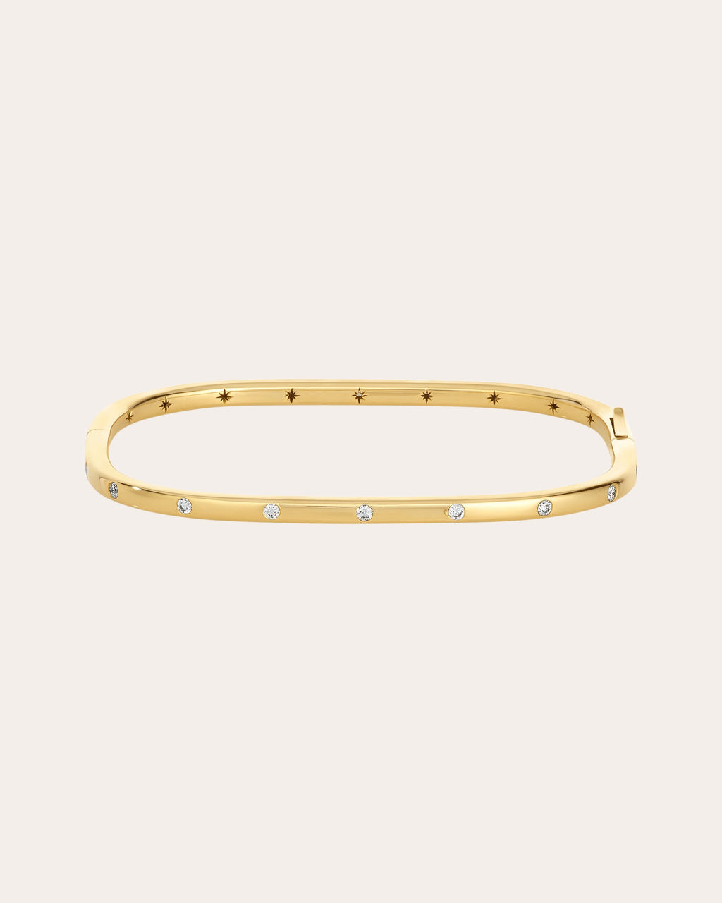 Diamond Petite Core Stacking Bangle