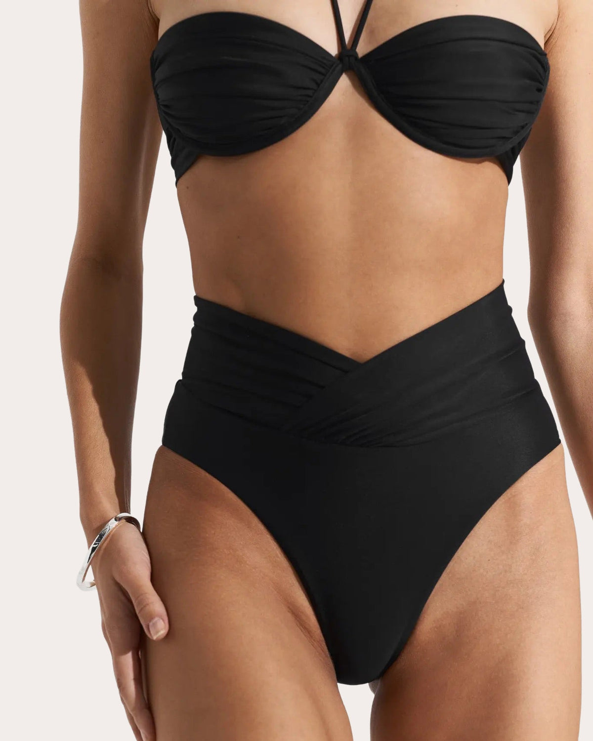 Bay Ruched Bikini Bottoms