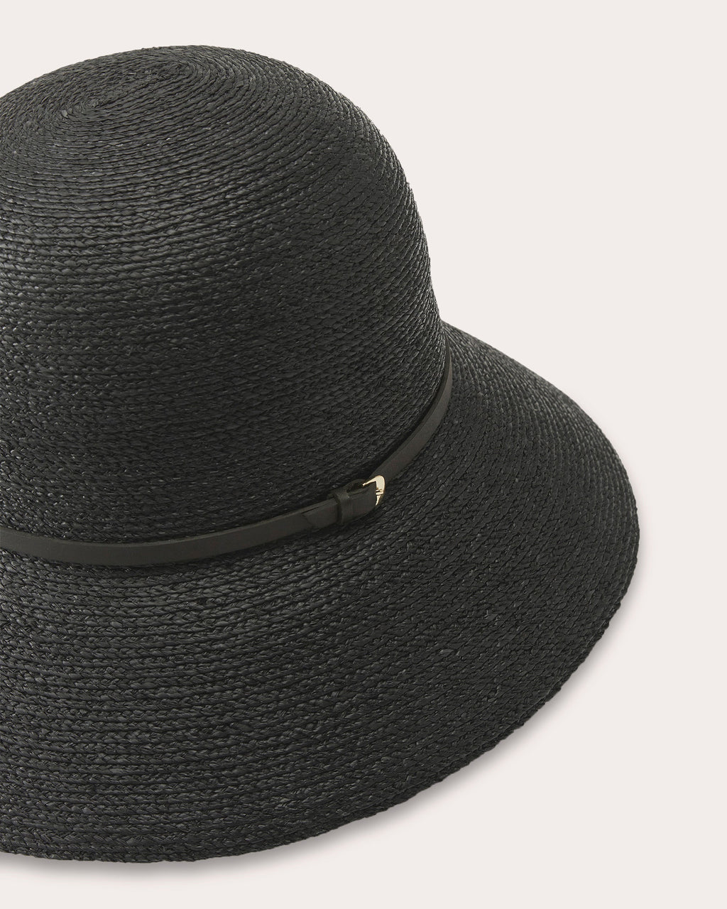 Besa 9 Raffia Braid Packable Cloche