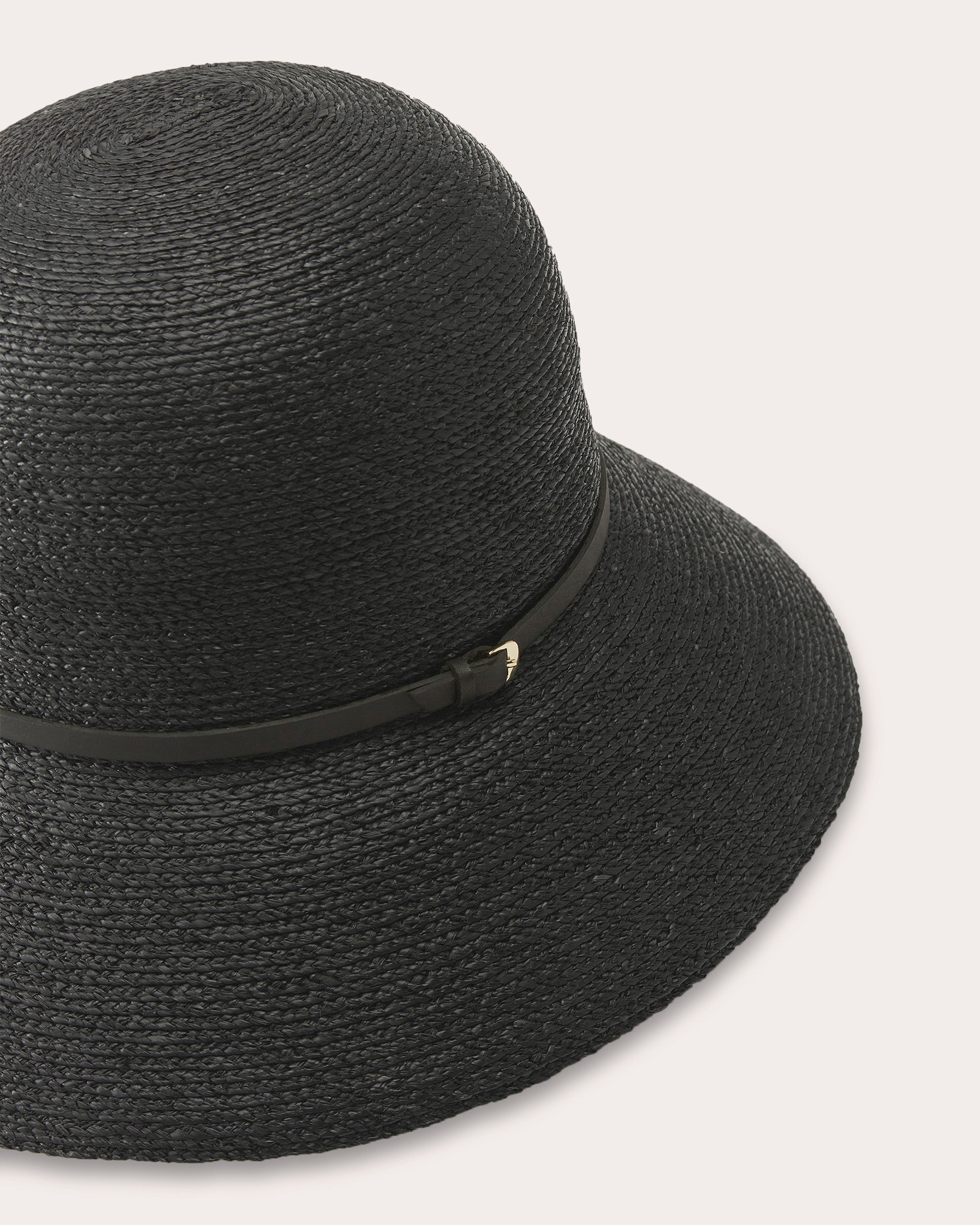 Besa 9 Raffia Braid Packable Cloche