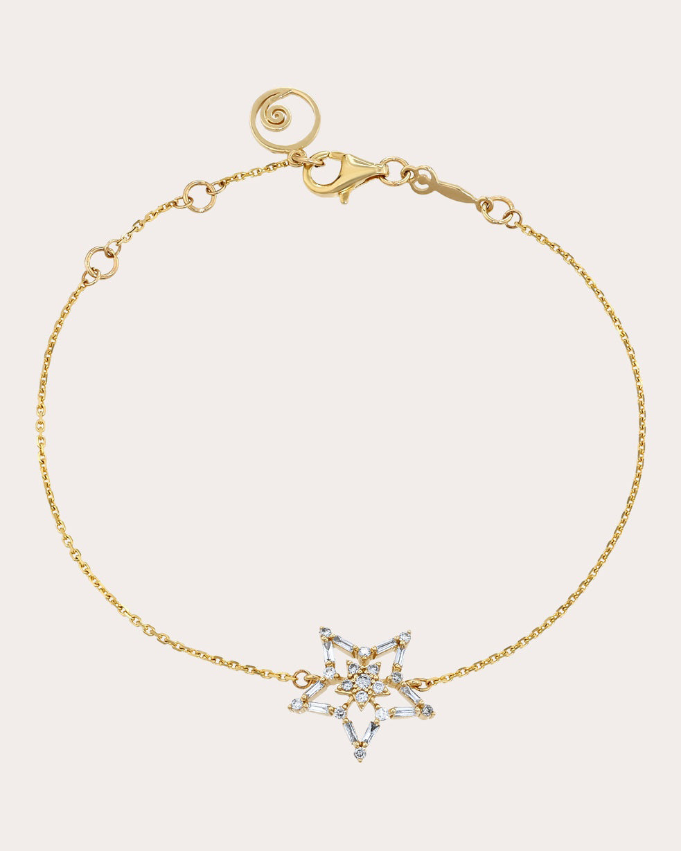 Diamond Sirius Star Small Bracelet