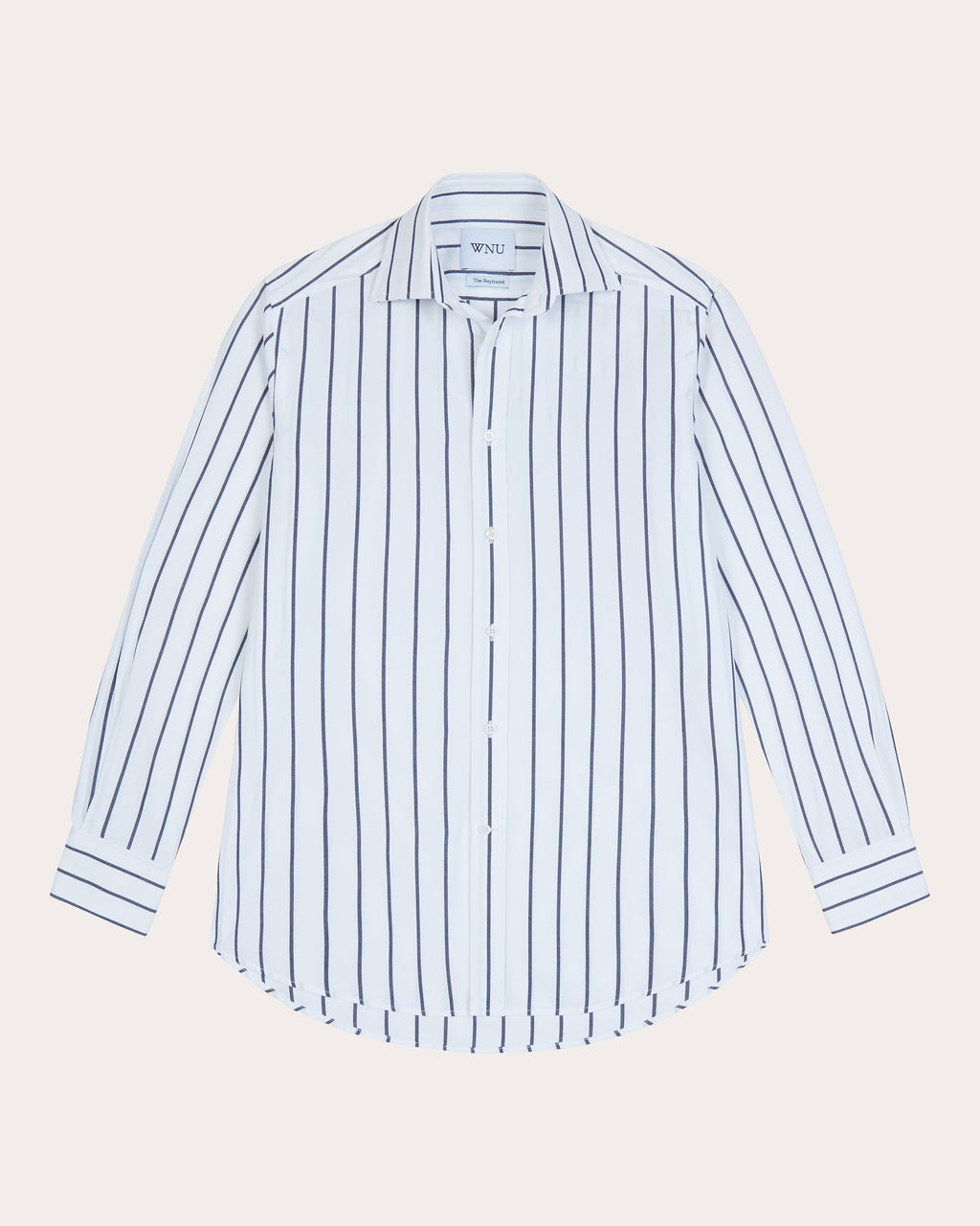 The Boyfriend Stripe Organic Poplin Shirt