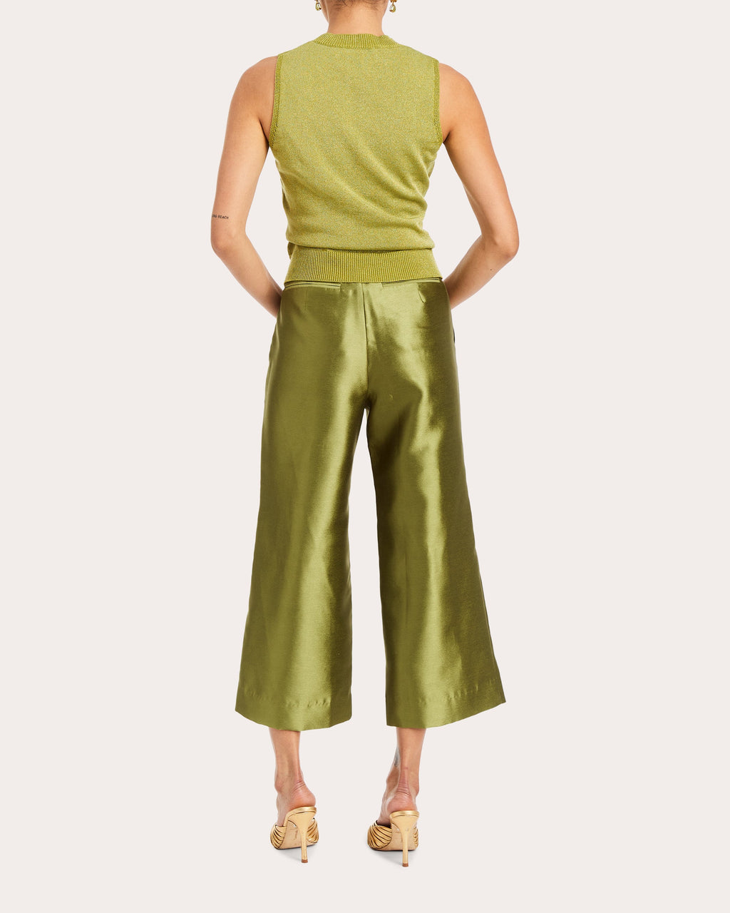 Soho Metallic Knit Top