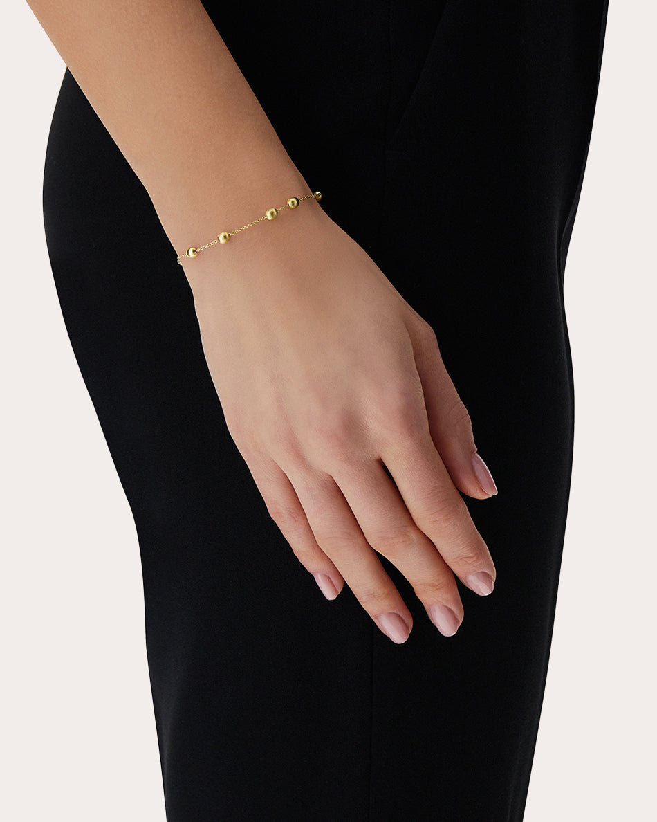 18k Gold Soffia Boules Bracelet