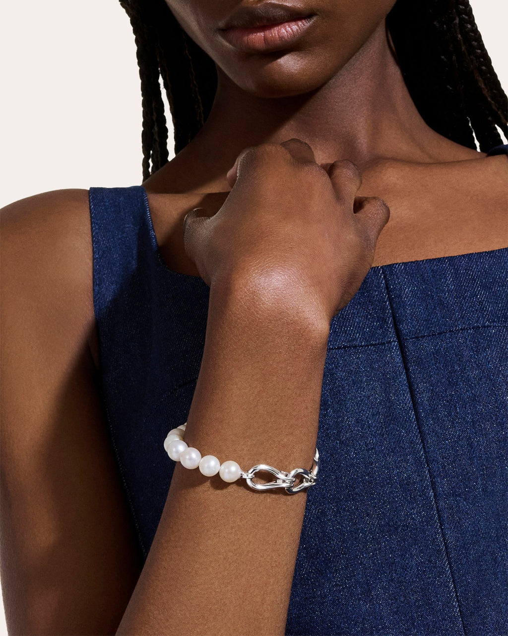 Cultured Pearl Surf Bracelet