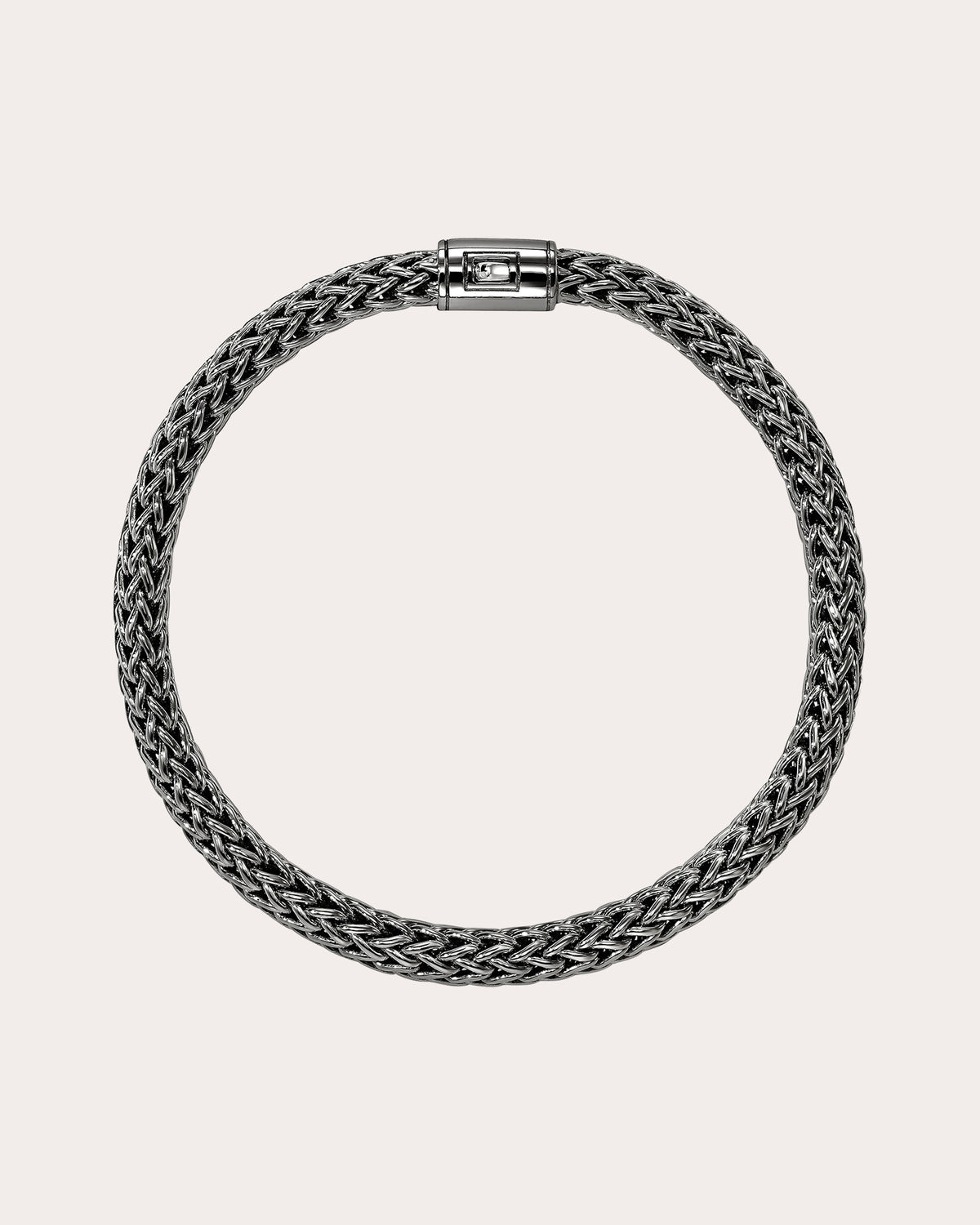 7.5mm Blackened Icon Chain Bracelet