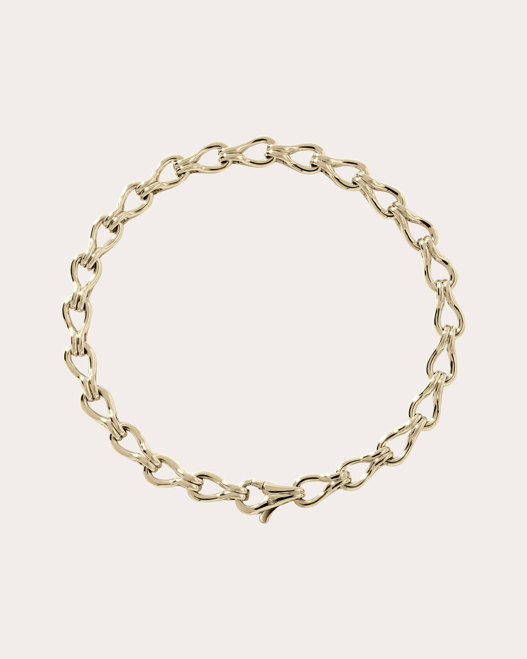 14k Gold Surf Bracelet
