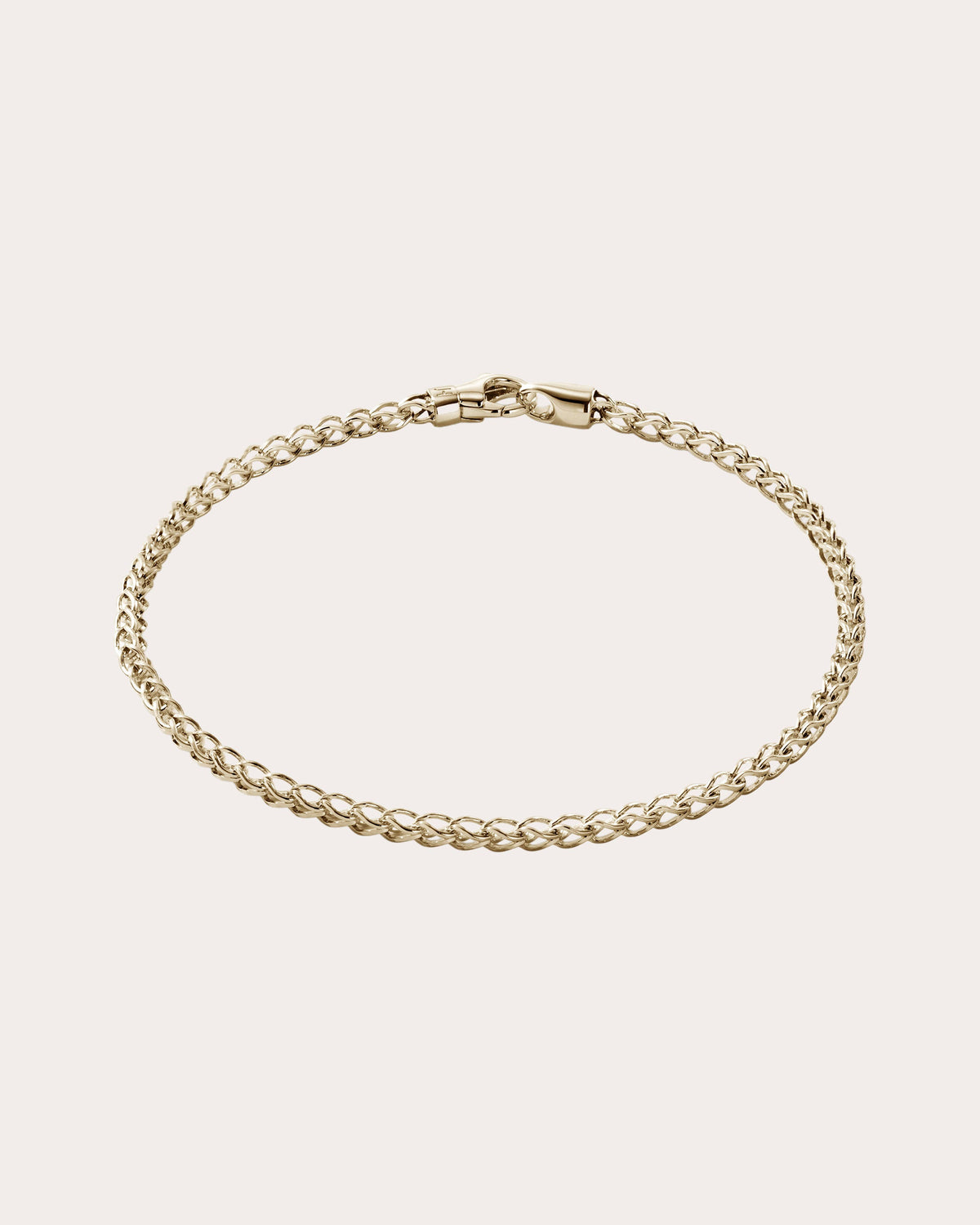 14k Gold Slim Surf Bracelet