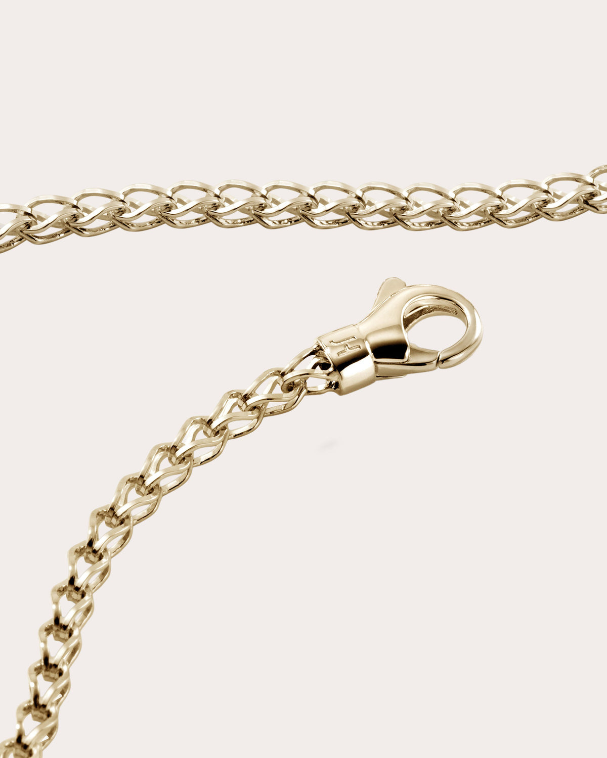 14k Gold Slim Surf Bracelet