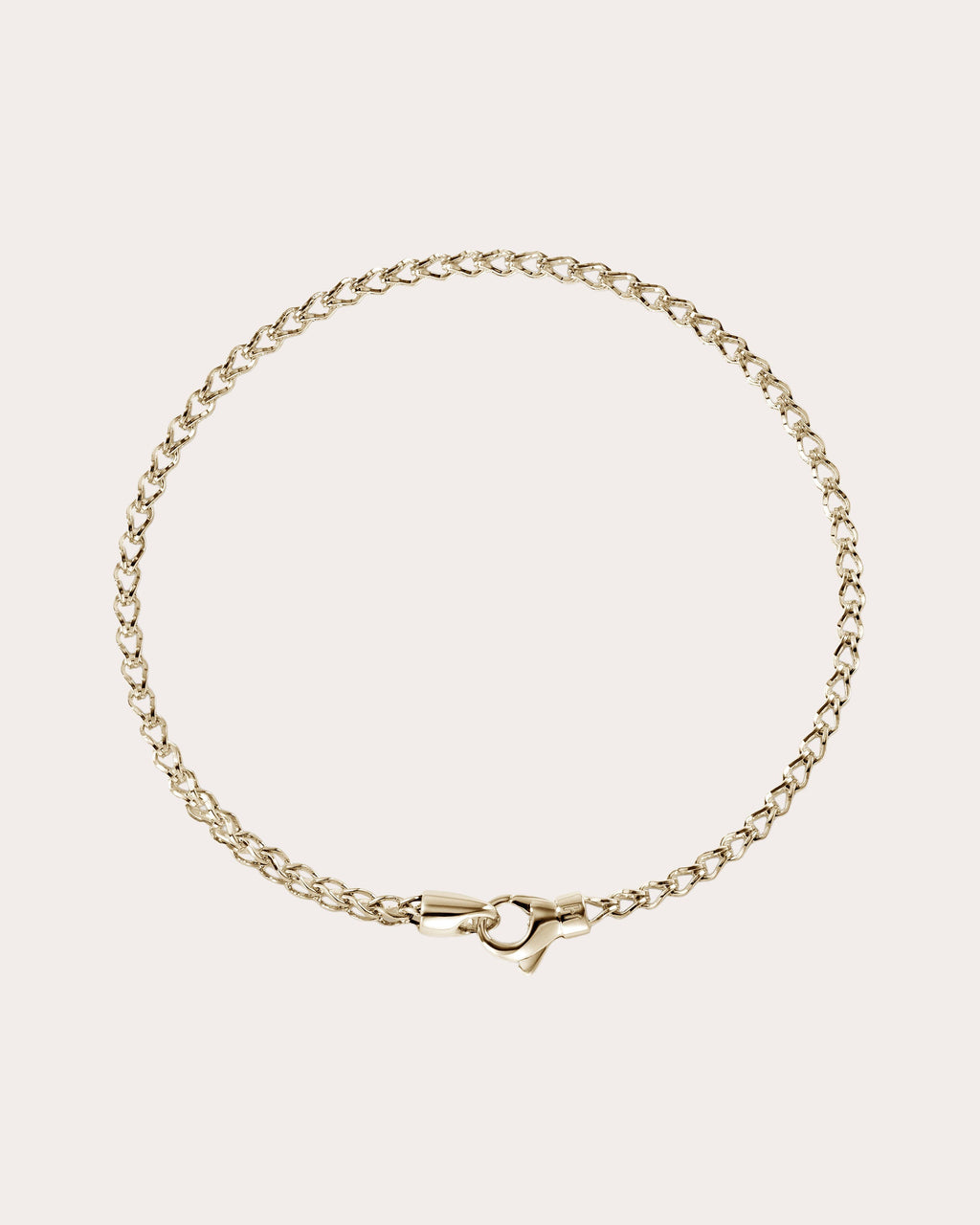 14k Gold Slim Surf Bracelet