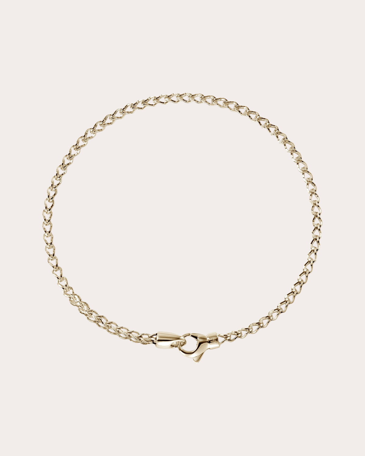 14k Gold Slim Surf Bracelet