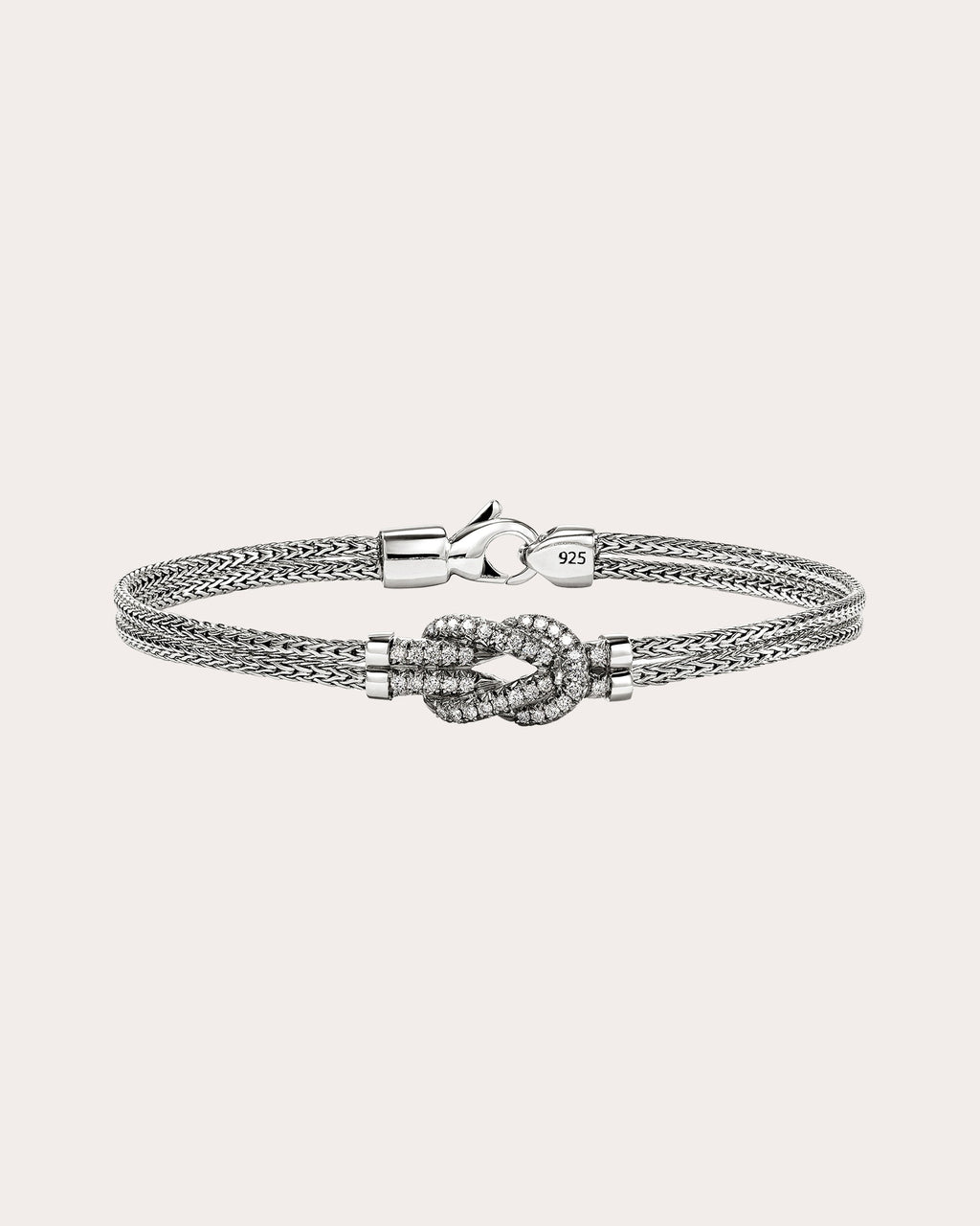 Diamond Love Knot Bracelet