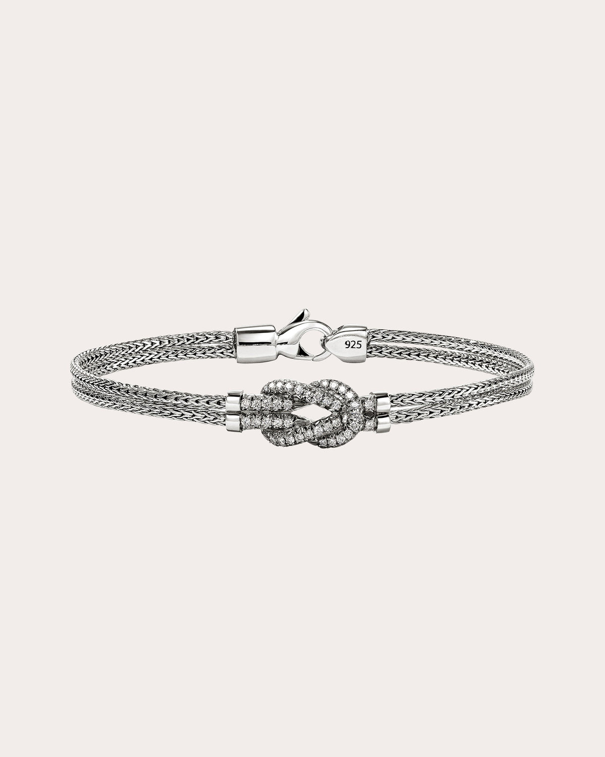 Diamond Love Knot Bracelet