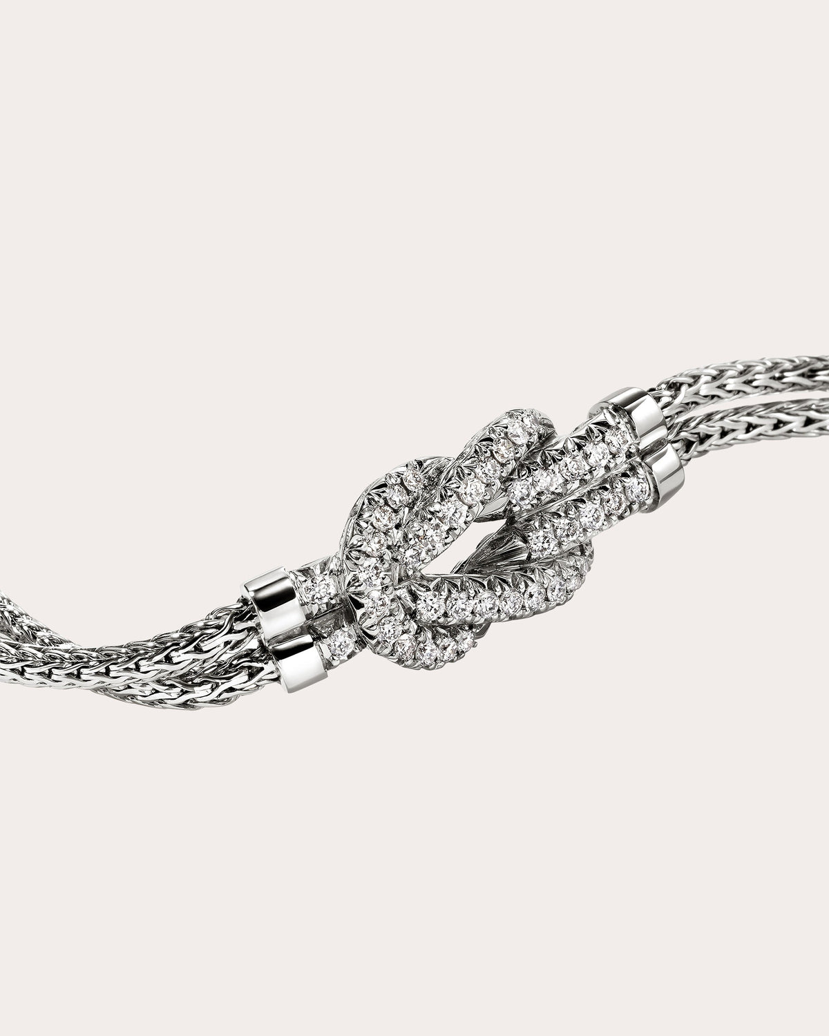 Diamond Love Knot Bracelet
